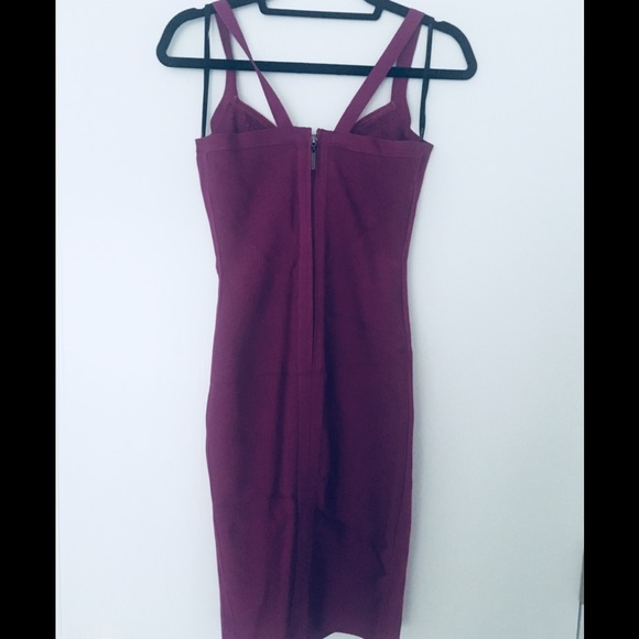 GUESS by Marciano magenta bandage dress - Picture 8 of 8